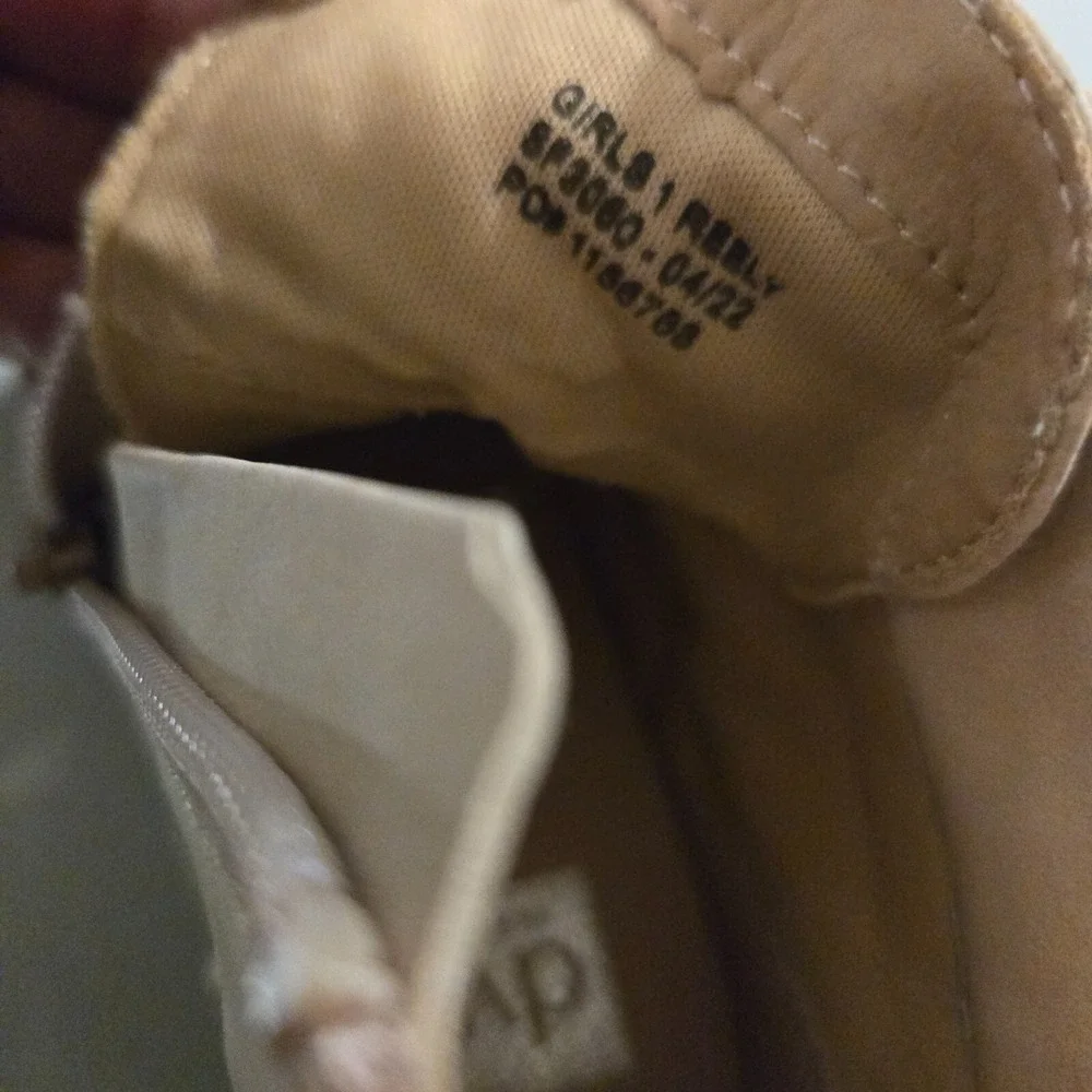 Dolce Vita Girls Quilted Combat Boots‎ – Blush With Box REELY 1yr EUC